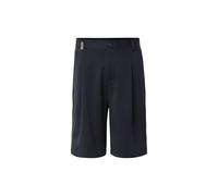 Chinoshorts 2Y STUDIOS "2Y Studios Renzo Loose Smart Shorts", Herren, Gr. 32, Normalgrößen, schwarz (navy blau), 65% Polyester, 32% Baumwolle, 3% Elasthan, unifarben, loose fit, Hosen Chinoshorts (686