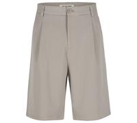 Chinoshorts 2Y STUDIOS "2Y Studios Renzo Loose Smart Shorts", Herren, Gr. 34, Normalgrößen, beige, 65% Polyester, 32% Baumwolle, 3% Elasthan, unifarben, loose fit, Hosen Chinoshorts (19204266-34) beig