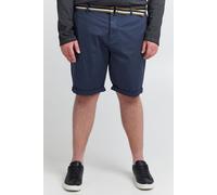 Chinoshorts BLEND "BHBBruno", Herren, Gr. 6XL, US-Größen, blau (marineblaus), Web, 97% Baumwolle, 3% Elasthan, unifarben, regular fit normal, Hosen Chinoshorts, Stilvolle Chino Short (17128658-6XL) ma