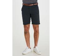 Chinoshorts BLEND "BHBrane", Herren, Gr. XL, US-Größen, schwarz, Web, 97% Baumwolle, 3% Elasthan, regular fit kurz, Hosen Chinoshorts, Stilvolle Chino Shorts mit Eingrifftaschen und Gürtel (94542249-X