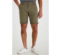 Chinoshorts BLEND "BHBrix", Herren, Gr. 3XL, US-Größen, grün (dusty olive), Web, 97% Baumwolle, 3% Elasthan, unifarben, regular fit kurz, Hosen Chinoshorts, Stilvolle Chino Shorts mit Eingrifftaschen 