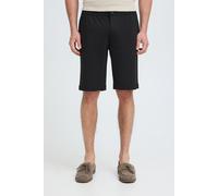 Chinoshorts BLEND "BHElmer", Herren, Gr. M, US-Größen, schwarz, Jersey, 75% Polyester, 22% Viskose, 3% Elasthan, unifarben, Basic, normal knielang, Hosen Chinoshorts, Bequeme Shorts mit teilelastische