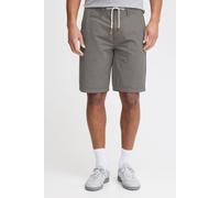 Chinoshorts BLEND "BHKaito", Herren, Gr. XL, US-Größen, granite, Web, 100% Baumwolle, unifarben, regular fit kurz, Hosen Chinoshorts, Chino Shorts mit weißen Kontrastkordeln (63742439-XL) granite