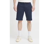 Chinoshorts BLEND "BHMason", Herren, Gr. XL, US-Größen, blau (marineblaus), Web, 97% Baumwolle, 3% Elasthan, unifarben, Basic, schmal normal, Hosen Chinoshorts, Lässige Shorts mit Taschen (65952850-XL