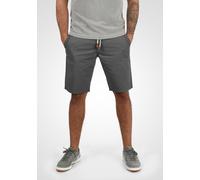 Chinoshorts BLEND "BHRagna", Herren, Gr. 3XL, US-Größen, granite, Web, 100% Baumwolle, unifarben, regular fit kurz, Hosen Chinoshorts, Chino Shorts mit Gürtel (46254226-XXXL) granite