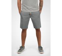 Chinoshorts BLEND "BHRagna", Herren, Gr. XL, US-Größen, aluminium, Web, 100% Baumwolle, unifarben, regular fit kurz, Hosen Chinoshorts, Chino Shorts mit Gürtel (94019410-XL) aluminium