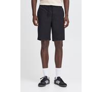 Chinoshorts BLEND "BHTibo", Herren, Gr. M, US-Größen, schwarz, Web, 98% Baumwolle, 2% Elasthan, unifarben, normal kurz, Hosen Chinoshorts, Basic Chino Shorts mit Taschen (59546522-M) schwarz