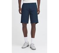 Chinoshorts BLEND "BHTigo", Herren, Gr. L, US-Größen, blau (marineblaus), Web, 98% Baumwolle, 2% Elasthan, unifarben, normal kniefrei, Hosen Chinoshorts, Basic Chino Shorts mit Taschen (10926950-L) ma