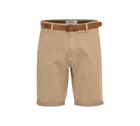 Chinoshorts BLEND "Chinoshorts BHBrane", Herren, Gr. XL, N-Gr, braun (lead gray), Obermaterial: 97% Baumwolle CO. 3% Elasthan EL., Hosen Chinoshorts (47174808-XL) lead gray