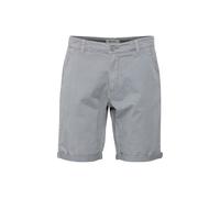Chinoshorts BLEND "Chinoshorts BHBrix", Herren, Gr. XL, N-Gr, grau (monument), Web, Obermaterial: 97% Baumwolle CO. 3% Elasthan EL., casual, regular fit kurz, Hosen (49462145-XL) monument