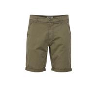 Chinoshorts BLEND "BHBrix", Herren, Gr. XXL, US-Größen, grün (dusty olive), Web, 97% Baumwolle, 3% Elasthan, unifarben, regular fit kurz, Hosen Chinoshorts, Stilvolle Chino Shorts mit Eingrifftaschen