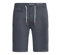 Chinoshorts BLEND "BHKaito", Herren, Gr. M, US-Größen, india ink, Web, 100% Baumwolle, unifarben, regular fit kurz, Hosen Chinoshorts, Chino Shorts mit weißen Kontrastkordeln (92622067-M) india ink