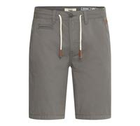 Chinoshorts BLEND "BHKaito", Herren, Gr. XL, US-Größen, granite, Web, 100% Baumwolle, unifarben, regular fit kurz, Hosen Chinoshorts, Chino Shorts mit weißen Kontrastkordeln (63742439-XL) granite