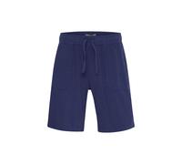 Chinoshorts BLEND "BHMorgan", Herren, Gr. XL, US-Größen, blau (marineblaus), Web, 100% Baumwolle, unifarben, Basic, normal normal, Hosen Chinoshorts, Lässige Chino Shorts mit Taschen (32766143-XL) mar