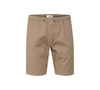 Chinoshorts BLEND "BHPiello", Herren, Gr. XXL, US-Größen, braun (beige braun), Web, 98% Baumwolle, 2% Elasthan, unifarben, regular fit kurz, Hosen Chinoshorts, Stilvolle Chino Shorts mit Eingrifftasch