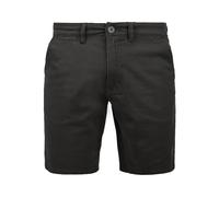 Chinoshorts BLEND "BHPierre", Herren, Gr. XXL, US-Größen, ebony grau, Web, 98% Baumwolle, 2% Elasthan, unifarben, regular fit kurz, Hosen Chinoshorts, Stilvolle Chino Shorts mit Eingrifftaschen (85092