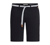 Blend BHRagna Herren Chino Shorts Bermuda Kurze Hose mit Kordel-Gürtel Gesäßtasche Eingrifftaschen 100% Baumwolle Regular fit, Größe:L, Farbe:Black (70155)