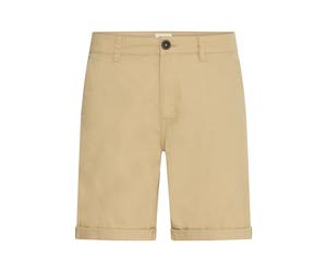 Chinoshorts BLEND "Chinoshorts BHShorts", Herren, Gr. XXL, N-Gr, braun (cornstalk), Obermaterial: 55% Leinen LI. 45% Baumwolle CO., Hosen Chinoshorts (49038703-XXL) cornstalk