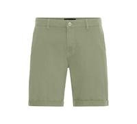 Chinoshorts BLEND "BHShorts", Herren, Gr. XXL, US-Größen, grün (oil grün), Web, 98% Baumwolle, 2% Elasthan, unifarben, schmal kurz, Hosen Chinoshorts, Lässige Shorts mit Taschen (41075342-XXL) oil grü