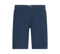 Chinoshorts BLEND "BHTibo", Herren, Gr. M, US-Größen, blau (marineblaus), Web, 98% Baumwolle, 2% Elasthan, unifarben, normal kurz, Hosen Chinoshorts, Basic Chino Shorts mit Taschen (85968724-M) marine
