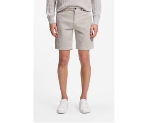 Chinoshorts BOSS ORANGE "slim Shorts", Herren, Gr. 40, N-Gr, beige (open grau070), Web, Obermaterial: 97% Baumwolle, 3% Elasthan, slim fit ca. Mitte Oberschenkel, Hosen Chinoshorts, in moderner Passfo