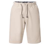 Chinoshorts CASAMODA "CASAMODA Chino shorts CHRIS uni", Herren, Gr. 40, Normalgrößen, blau, 63% Baumwolle, 36% Leinen, 1% Elasthan, Hosen Chinoshorts (63329136-40) blau