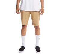 Chinoshorts DC SHOES "Worker", Herren, Gr. 28(XS), beige (incense), Obermaterial: 99% Walkfrottier, 1% Elasthan;, Hosen Chinoshorts (92389104-28)