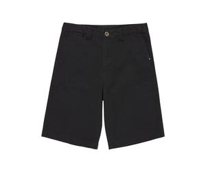 Chinoshorts ELEMENT "Howland Work 18.9", Mädchen, Gr. 8(125-130cm), schwarz (flint schwarz), Obermaterial: 60% Baumwolle, 40% Polyester., Hosen Chinoshorts (95226143-8) flint schwarz