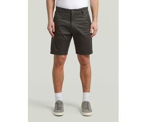 Chinoshorts G-STAR "Bronson 3.0 Slim Chino Short", Herren, Gr. 36, asfalt, Obermaterial: 97% Baumwolle, 3% Elasthan, Hosen Chinoshorts (64550802-36) asfalt