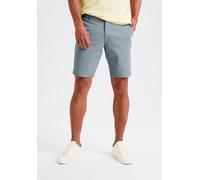 Chinoshorts H.I.S "regular-fit", Herren, Gr. 33, N-Gr, blau (graublau), Web, Obermaterial: 98% Baumwolle, 2% Elasthan, unifarben, regular fit kurz, Hosen Chinoshorts, Shorts aus elastischer Baumwoll-Q