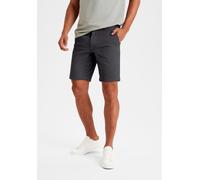 Chinoshorts H.I.S "regular-fit", Herren, Gr. 34, N-Gr, grau (anthrazit), Web, Obermaterial: 98% Baumwolle, 2% Elasthan, unifarben, regular fit kurz, Hosen Chinoshorts, Shorts aus elastischer Baumwoll-
