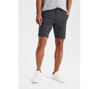 Chinoshorts H.I.S "regular-fit", Herren, Gr. 36, N-Gr, grau (anthrazit), Web, Obermaterial: 98% Baumwolle, 2% Elasthan, unifarben, regular fit kurz, Hosen Chinoshorts, Shorts aus elastischer Baumwoll-