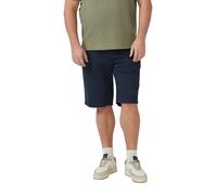Chinoshorts, Herren, Gr. 44, N-Gr, navy, Web, Obermaterial: 97% Baumwolle, 3% Elasthan, S.OLIVER MEN BIG SIZES, unifarben, regular fit knielang, Hosen Chinoshorts, mit Taschen (19766240-44) navy