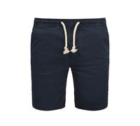 Indicode IDAbbey Herren Chino Shorts Bermuda Kurze Hose mit Stretch Regular Fit, Größe:M, Farbe:Navy (400)