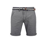 Chinoshorts INDICODE "Chinoshorts IDMews", Herren, Gr. XXL, N-Gr, grau, Web, Obermaterial: 100% Baumwolle CO., casual, regular fit kurz, Hosen (43546047-XXL) grau