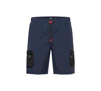 Indicode IDPeter Herren Shorts Cargoshorts Bermuda Kurze Hose mit Taschen und Kordeln Regular Fit, Größe:XL, Farbe:Navy (400)