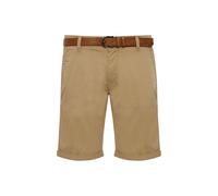 Indicode Tenefa Herren Chino Shorts Bermuda Kurze Hose mit Gürtel, Größe:S, Farbe:Amber (035)