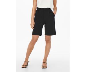 Chinoshorts JDY "JDYTANJA LIFE CITY SHORTS JRS NOOS", Damen, Gr. M (38), N-Gr, schwarz, Web, Obermaterial: 95% Polyester, 5% Elasthan, unifarben, regular fit knielang, Hosen Chinoshorts (16362212-M)