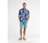 LERROS Chino-Bermuda mit Leinenanteil - Aqua 38