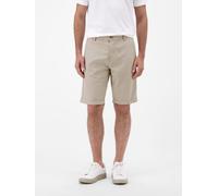 Chinoshorts LERROS "Flexible Chino Bermuda in Strukturqualität", Herren, Gr. 33, medium kitt, 98% Baumwolle, 2% Elasthan, Hosen Chinoshorts (89358263-33) medium kitt