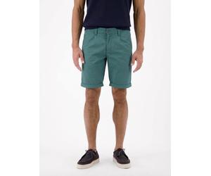 Chinoshorts LERROS "Kurze Chino aus leichtem Baumwollmix", Herren, Gr. 32, soft teal, 74% Baumwolle, 24% Polyester, 2% Elasthan, Hosen Chinoshorts (63615362-32) soft teal