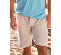 LERROS Sommerliche Chino-Shorts aus reiner Baumwolle mit Tunnelzug - Bone White 34