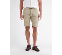 LERROS Sommerliche Chino-Shorts aus reiner Baumwolle mit Tunnelzug - Medium Kitt 36