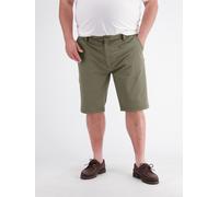 LERROS Sportliche Chino-Shorts aus Nylon-Mix in großen Größen - Nordic Olive 46