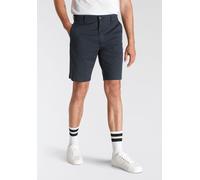 Chinoshorts LEVI'S "XX CHINO SHORT II", Herren, Gr. 32, N-Gr, blau (navy), Web, Obermaterial: 98% Baumwolle, 2% Elasthan, normal knieumspielend, Hosen Chinoshorts, Sommerhose mit Logobadge, Topseller