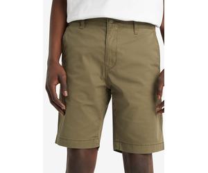 Chinoshorts LEVI'S "XX CHINO SHORT II", Herren, Gr. 33, N-Gr, grün (bunker olive ltwt ms), Web, Obermaterial: 98% Baumwolle, 2% Elasthan, unifarben, normal knieumspielend, Hosen Chinoshorts, Sommerhos