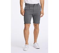 Chinoshorts LINDBERGH "Chino-Shorts Regular Fit", Herren, Gr. XS, grau (grau mix), Obermaterial: 75% Polyester, 22% Viskose, 3% Elasthan, meliert, regular fit, Hosen Chinoshorts (98974648-XS) grau mix