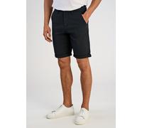 Chinoshorts LINDBERGH "Chino-Shorts Relaxed Fit", Herren, Gr. M, schwarz, Obermaterial: 98% Baumwolle, 2% Elasthan, unifarben, relaxed fit, Hosen Chinoshorts (49920754-M) schwarz