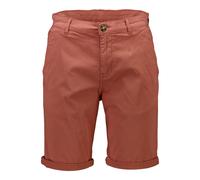 Chinoshorts LINDBERGH "Chino-Shorts Relaxed Fit", Herren, Gr. XL, dk coral, Obermaterial: 98% Baumwolle, 2% Elasthan, unifarben, relaxed fit, Hosen Chinoshorts (68665864-XL) dk coral