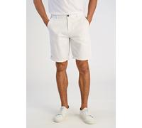 Chinoshorts LINDBERGH "Chino-Shorts Relaxed Fit", Herren, Gr. XL, weiß, Obermaterial: 98% Baumwolle, 2% Elasthan, unifarben, relaxed fit, Hosen Chinoshorts (99121061-XL) weiß